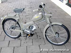 Puch MS 50, 1955 - Efter renoveringen