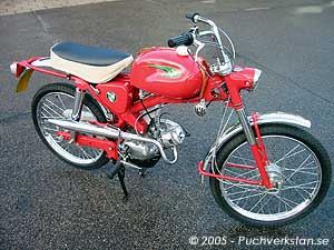 Puch Moto-cross, MC 50 KF - 1965