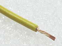 Kopplingstrd, Gul 0.75mm