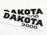 Sidokåpsdekal, Dakota 3000