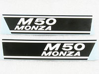 Sidokåpsdekal, M50 Monza