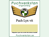 Lack, Puch Lyx vit SPRAYBURK