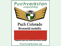 Lack, Puch Colorado, brons, 1 L