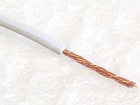 Kopplingstrd Vit 0.75mm
