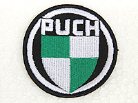 Puch logga Broderad
