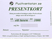 Presentkort 1000:- Puchverkstan