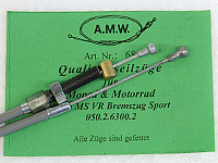 Handbromsvajer MS/VS50 mfl. Grå A.M.W.