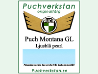 Lack. Puch Montana GL ljusbl