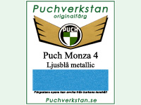 Lack. Puch Monza ljusbl met.Spray