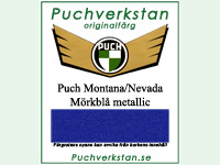 Lack. Puch Montana bl. Metallic