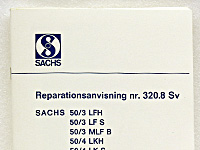 Reparationsanvisningar Sachs