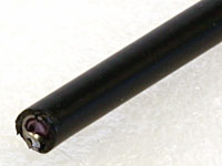 Vajerhlje Svart RULLE fr 1,5mm vajer