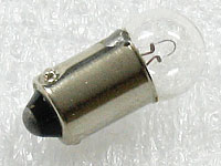 Gldlampa 6V, 5W BA 9S. Bromslju