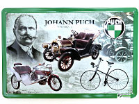 Pltskylt Johann Puch