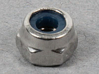 Mutter M2,5 Nylock Frzinkad