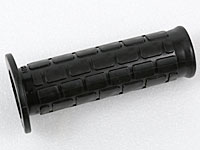 Gummihandtag 24mm Svart med FYRKANT