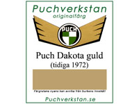 Lack 1L Dakota Guld 1972-1975