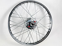 Framhjul Maxi 1,20 flg Komplett 80 mm nav