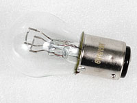 Gldlampa 6V 15/15W BA 15 D
