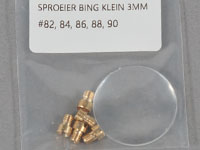 Munstycke 3,4mm stl 82,84,86,88,90 + lupp