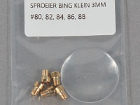 Munstycke 3,4mm stl 80,82,84,86,88 + lupp