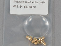 Munstycke 3,4mm stl 62,64,66,68,70 + lupp