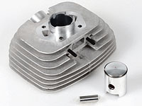 Cylinder Solfjder Zundapp, 5,5 hk, 39 mm kolv
