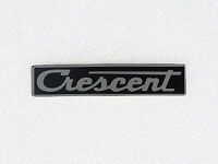 Bakskrmsdekal / ramdekal Crescent 60x13mm