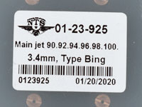 Munstyckssats Bing 3,4mm (90-100)