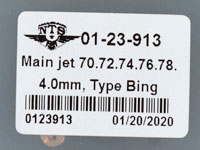 Munstyckssats Bing 4mm (70-78)