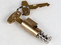 Styrlås 8mm PUCH nycklar