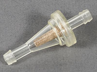 Brnslefilter Litet transparent