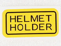 Dekal Helmet Holder fr Honda
