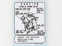 Dekal Batteri Honda MB/MT50