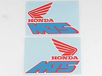 Tankdekal Honda MT50 F.r.o.m 1990, fr vit moped