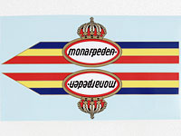 Tankdekalsats Monark Monarped