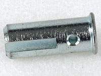 Bygelbult 10mm Slitsad med krage