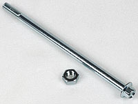 Svingaxel/Hjulaxel M10 x1,25x 190 mm, passar Com