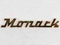 Emblem Monark Guld