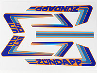 Dekalsats Zndapp CS50 1982-
