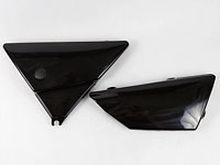 Sidokpor SVARTA Yamaha DT50MX