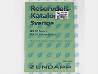 Reservdelskatalog Zndapp KS50 517, 1967-76