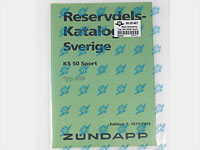 Reservdelskatalog Zndapp KS50 529, 1977-83