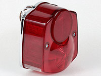Baklyse Suzuki K50 med rtt lampglas 1977-