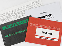 Instruktionsbok Zndapp KS50 1975-76