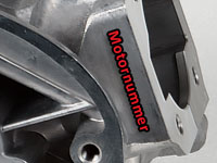 Stansning Motornummer