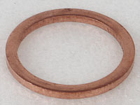 Kopparbricka centreringsmutter